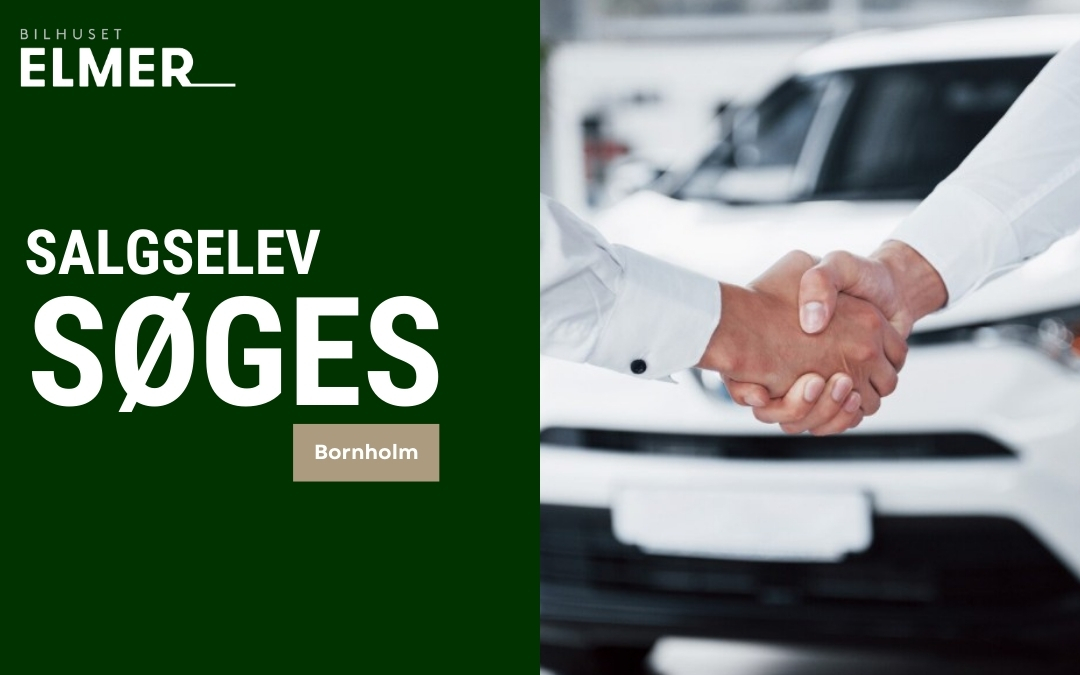 Salgselev søges til vores afdeling i Rønne